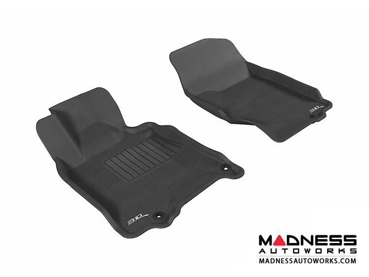 Infiniti G35/ G37 Coupe/ Sedan Floor Mats (Set of 2) - Front - Black by 3D MAXpider